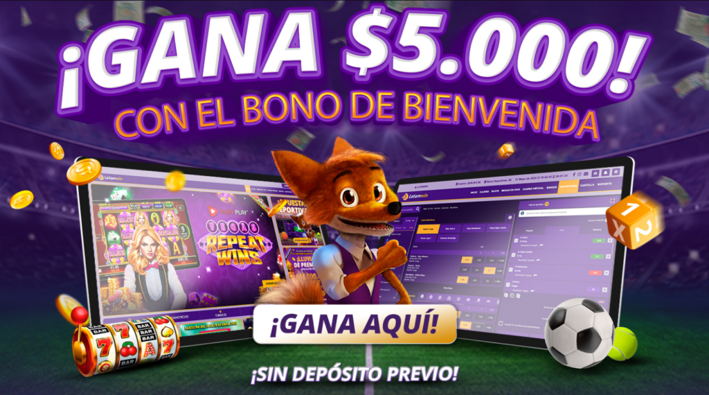 Bono de Bienvenida para Juegos de Casino